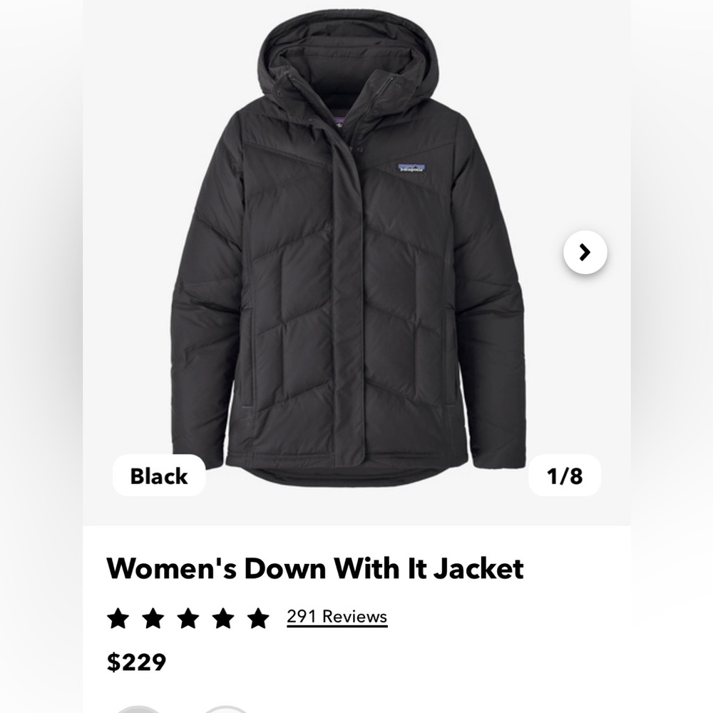 Patagonia Down With it Jacket